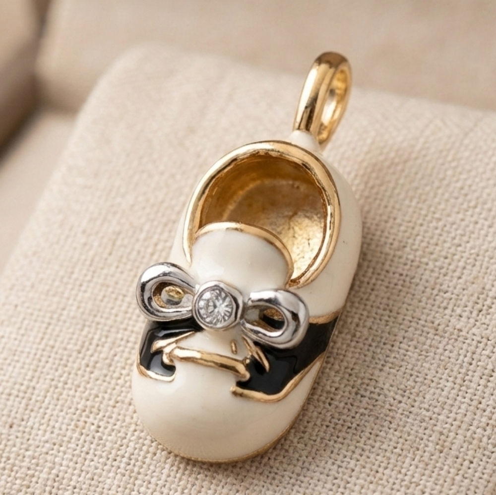 Lauren G Adams Saddle Shoe Slipper Charm NWT